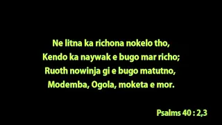 SDA Hymnal Song no 696 (He Brought me out) in Luo - Nogola E Bugo no 308