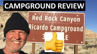 RED ROCK CANYON CAMPGROUND REVIEW, Ricardo Campground - Cantil (California City) State Park