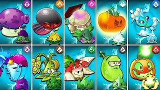 PvZ2 - 10 Best Pairs Plant & Mint (Power-Up) Battlez - Who is Best Pair Plants ?