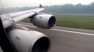 World's Longest Flight! Singapore Airlines A340-500 Powerful Takeoff from Singapore | 9V-SGE