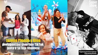 Jazmín Pinedo y Gino Assereto protagonizan divertido Tik Tok junto a su hija Khaleesi