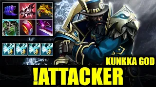 🔥 YOUR ADMIRAL IS ON BOARD - !Attacker - Kunkka - DOTA 2 Pro Game Highlights