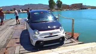 World Smallest Ferry? (Vlog #39 Driving from Greece to Albania)