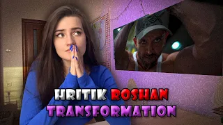 Russian Girl Reacts : Hritik Roshan Body Transformation