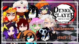 Demon Slayer reacts to Halloween stuff (?) || Delayed Spooky Month Special || 🇲🇽🇺🇸 ||