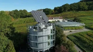 Ein Haus, das sich mit der Sonne dreht