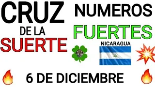 Cruz de la suerte y numeros ganadores para hoy 6 de Diciembre para Nicaragua