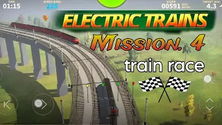 Electric trains mission .4 🚈🚃🚃🚃🚃 #gaming #mobailgaming #games #gameplay #gamingvideos #gamer #train
