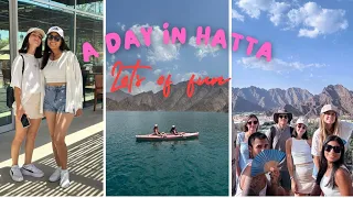 LUXURY VOLVO Bus Dubai to Hatta Bus Journey | Hatta Dam Kayaking