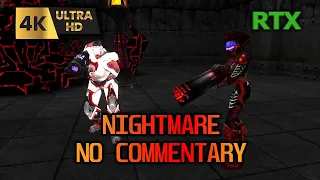 Quake 3 Arena Remastered 2024 RTX | Nightmare Walkthrough | No Commentary | No HUD | 1080p60