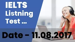 IELTS LISTENING PRACTICE TEST 2017 WITH ANSWERS  11 8 2017