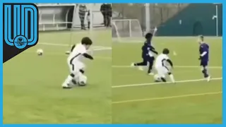 ¿Mateo Messi hizo este impresionante golazo?