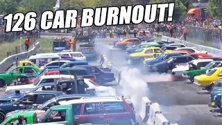 BEST BURNOUT EVER - Australia Breaks World Record!