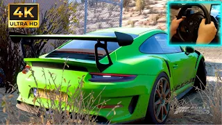 porsche gt3 rs 2019 900HP - Forza Horizon 5 | Thrustmaster T300RS Gameplay.