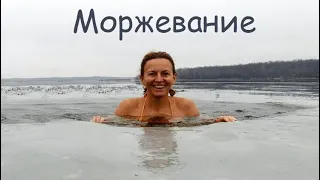 Моржевание #iceswimming #закаливание