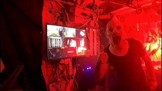 All the BEST reactions to our garage built Haunted House - Halloween 2021