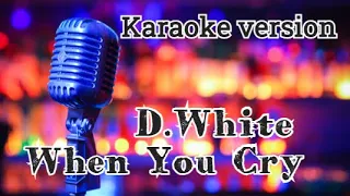 D.White - When you cry (Karaoke version by Maria Belova) NEW Italo Disco, Mega Hit, Super music 2021