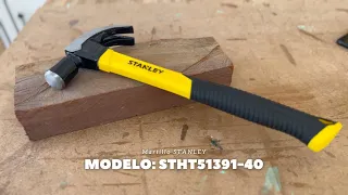 Tips de Uso! / Martillo Cabeza Curva STANLEY Mango Fibra-vidrio