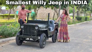 Smallest Willy Jeep in India