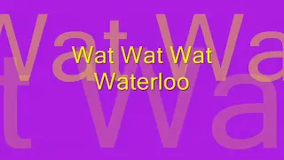 Waterloo - Abba (Lyrics)