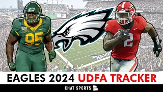 Philadelphia Eagles UDFA Tracker: Full List of UDFAs Eagles Signed After 2024 NFL Draft Ft Gabe Hall