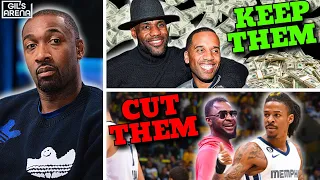 The Pros and Cons of Having an NBA Entourage