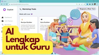 AI Lengkap Untuk Guru (Rencana Pembelajaran, Media, Kuis, Proyek, Penilaian) | educationcopilot.com