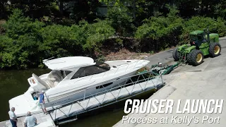 Cruiser Launch Process From The Shop At Kelly's Port | Lake of The Ozarks