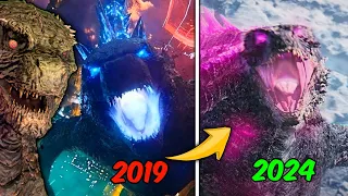 Evolution Of Godzilla's Atomic Beam