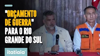 'ORÇAMENTO DE GUERRA': MINISTÉRIOS VÃO DESTINAR VERBA PARA 'RECONSTRUÇÃO' DO RS