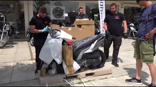 unboxing KYMCO AGILITY S125 new model