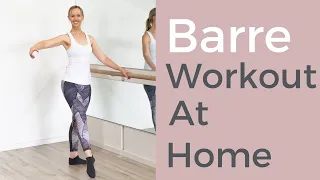 Barre Workout At Home for FAST RESULTS. Full Body & Low Impact - Cardio & Sculpt.