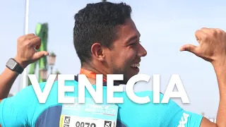 Running on the first Half Marathon on Venice history! 🏁🏃‍♂️🇲🇽