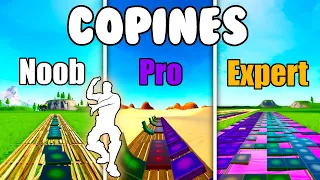 Aya Nakamura - Copines Emote Noob vs Pro vs Expert (Fortnite Music Blocks)