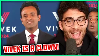 Vivek Ramaswamy DEBATES Mehdi Hasan | Hasanabi Reacts