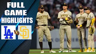 San Diego Padres  vs Los Angeles Dodgers FULL  GAME HIGHTLIGHT | MLB April 14 2024  MLB Season 2024