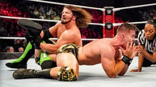AJ Styles vs Austin Theory Raw Jan. 24, 2022 Highlights HD