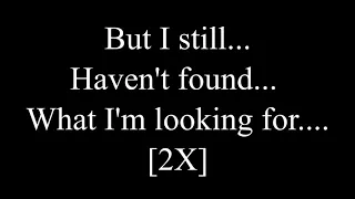 Gregorian- I still haven't found (lyrics)