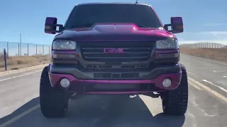 Purple Candy 2006 Chevy Duramax