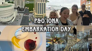 P&O IONA| EMBARKATION DAY| July 2023| NORWAY| dining, legoland, queues