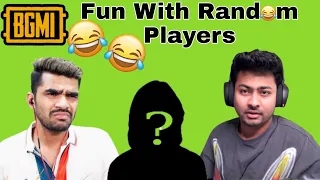 Fun with random player | bgmi | shreeman legend