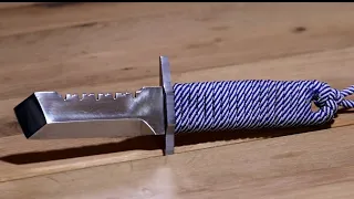 Make a Knife from a rusty saw