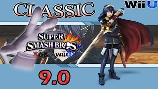 Super Smash Bros. U - Classic Difficulty 9.0 with Lucina
