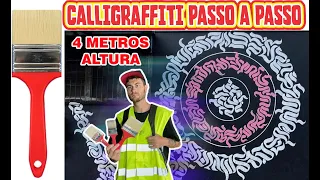 CALLIGRAFFITI/CALIGRAFIA Passo a Passo. CALLIGRAPHY/CALLIGRAFFITI Step by Step.