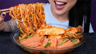 SPICY SAMYANG NOODLE UNCUT REQUESTED EDITION (ASMR EATING SOUNDS) NO TALKING | SAS-ASMR