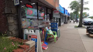 ⁴ᴷ⁶⁰ Walking NYC (Narrated) : Middle Village from Eliot Ave to Juniper Valley Park (July 22, 2020)