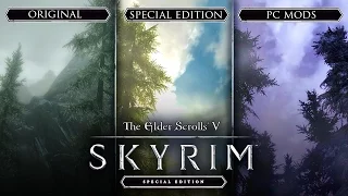 IS IT WORTH IT!? - Skyrim Special Edition  PC vs. Xbox One vs. Xbox 360 vs. PC Mods!