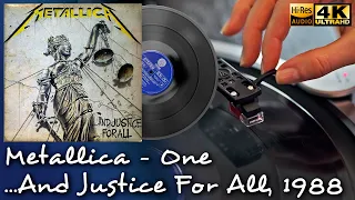 Metallica - One (...And Justice For All), 1988, Vinyl video 4K, 24bit/96kHz