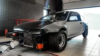 Самая МОЩНАЯ HONDA 320+ c АТМО