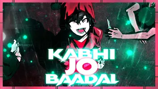 「Kabhi Jo Baadal 💔」 Hindi Amv/Edit ( 4k )